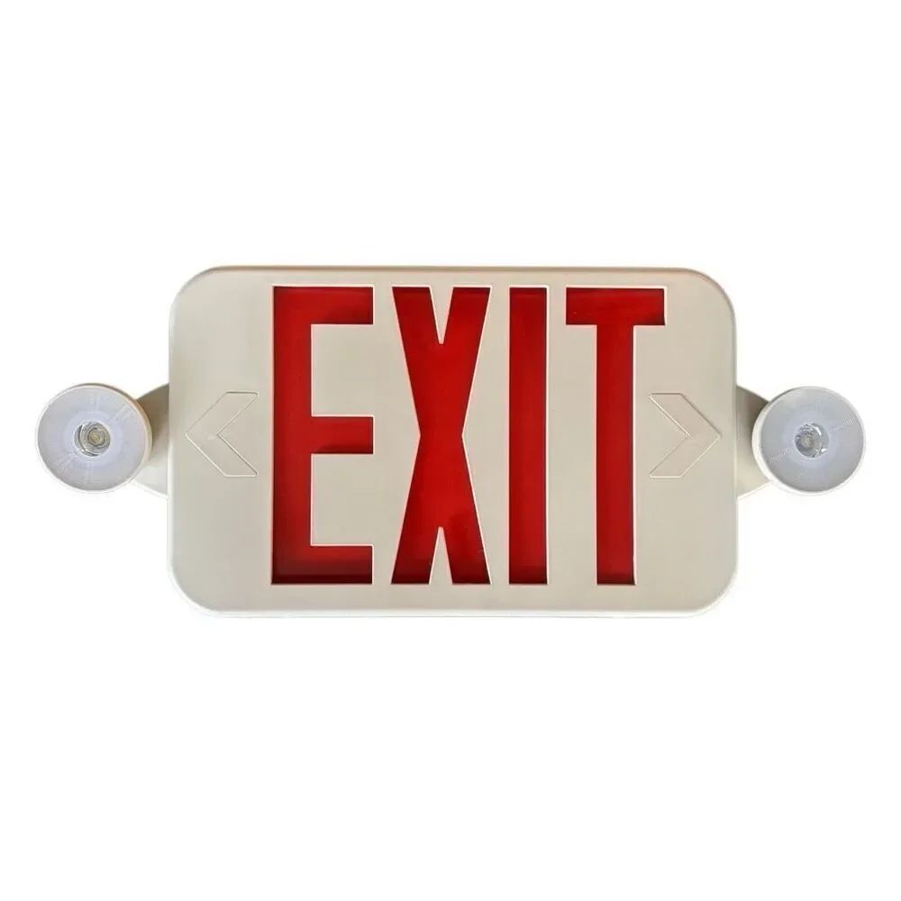 Exit Sign With Emergency Light And Battery Backup *New*